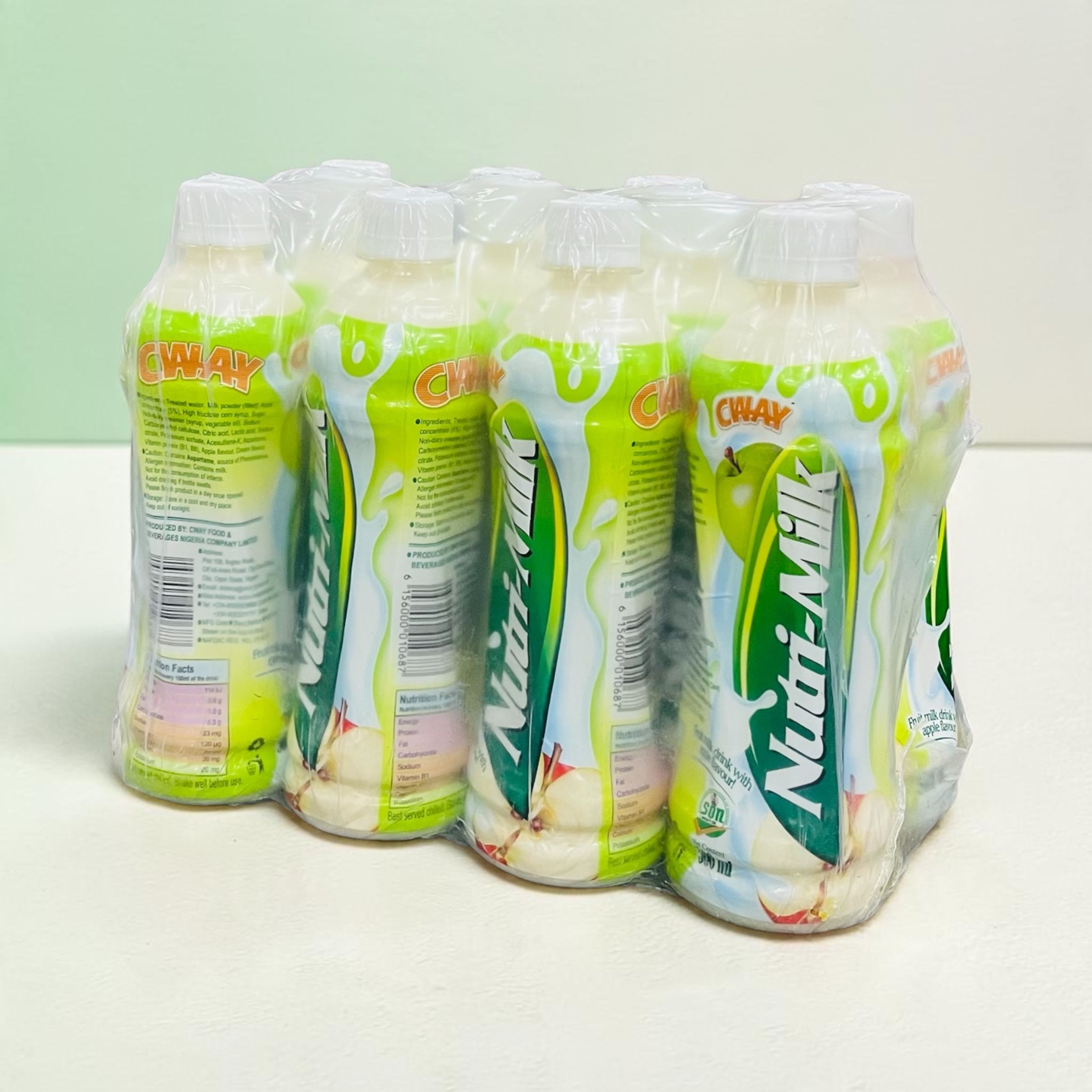 NUTRITION-MILK APPLE FLAVOUR 500ML X12